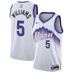 Maillot NBA Utah Jazz Cody Williams Nike 2025-26 Association Edition Blanc Swingman - Homme